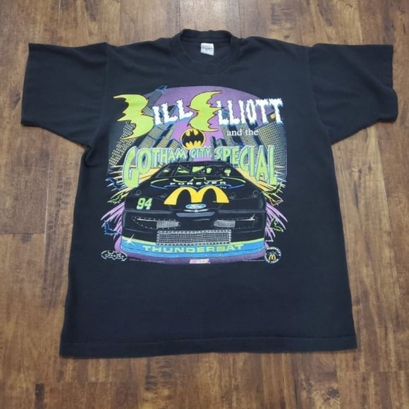 Vintage Bill Elliot mcdonald batman tshi - Picture 3 of 8